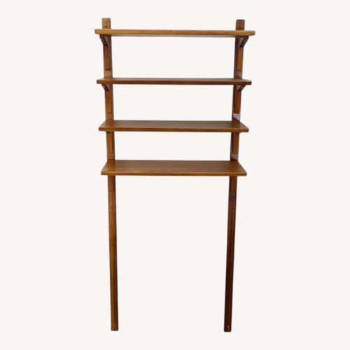 Used West Elm Wooden Bookshelf with 4 Shelves  for sale on AptDeco