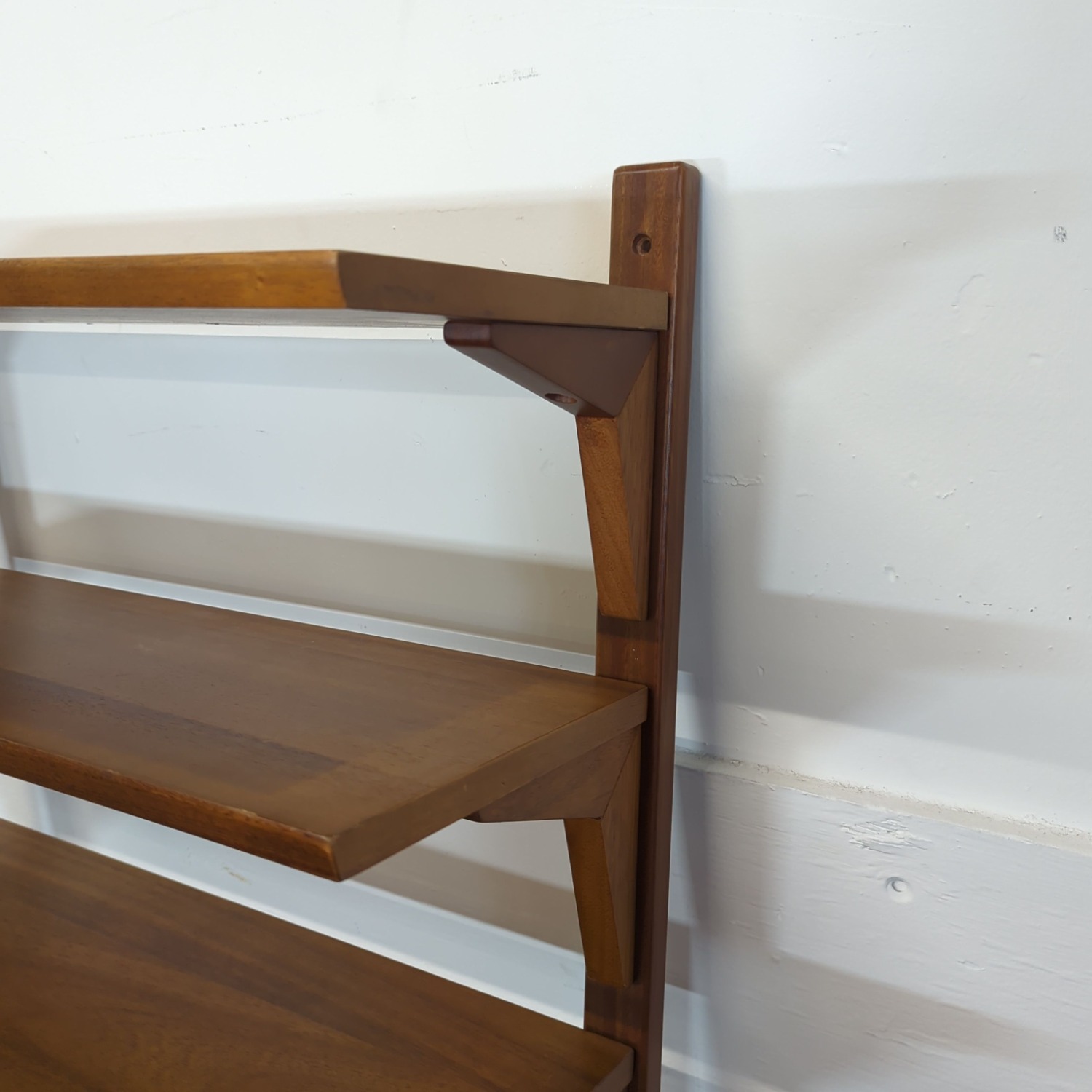 West Elm Wooden Bookshelf with 4 Shelves - image-2
