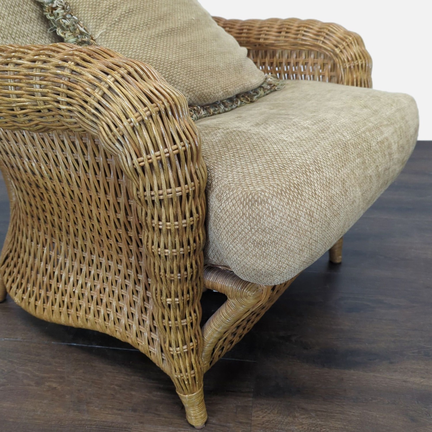 Lane Venture Wicker Lounge Chair with Cushion  - image-5