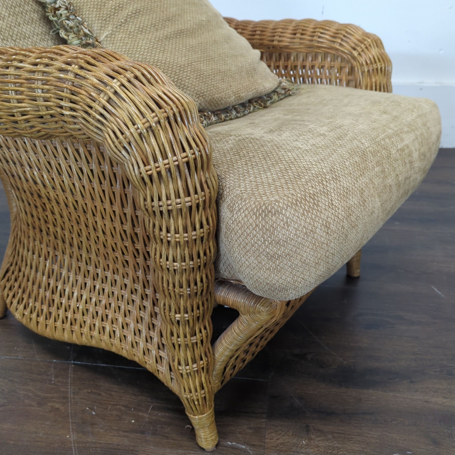 Lane Venture Wicker Lounge Chair with Cushion  - image-2