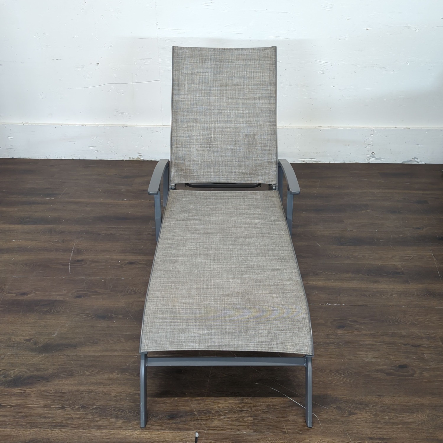 Sunbrella Outdoor Adjustable Chaise Lounge Chair - image-1