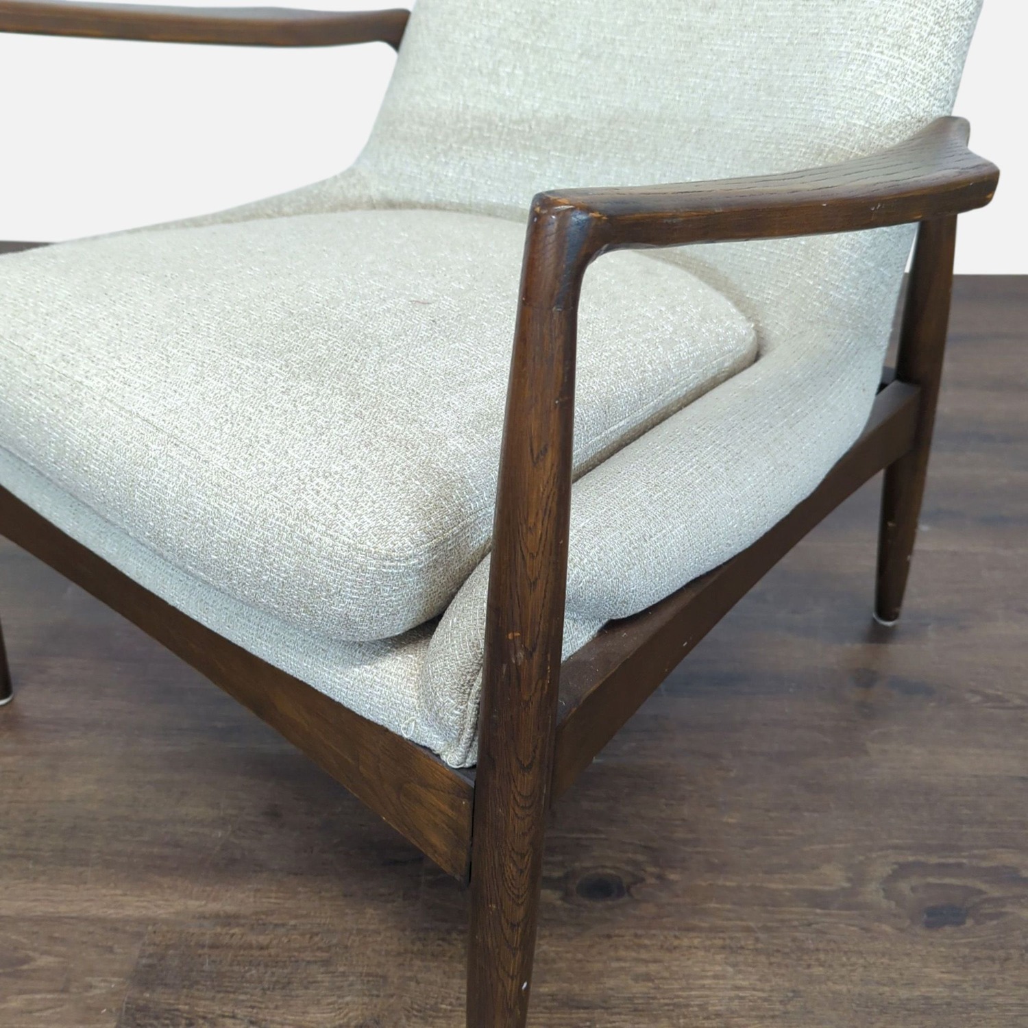 Four Hands Braden Modern Lounge Chair with Wooden  - image-7