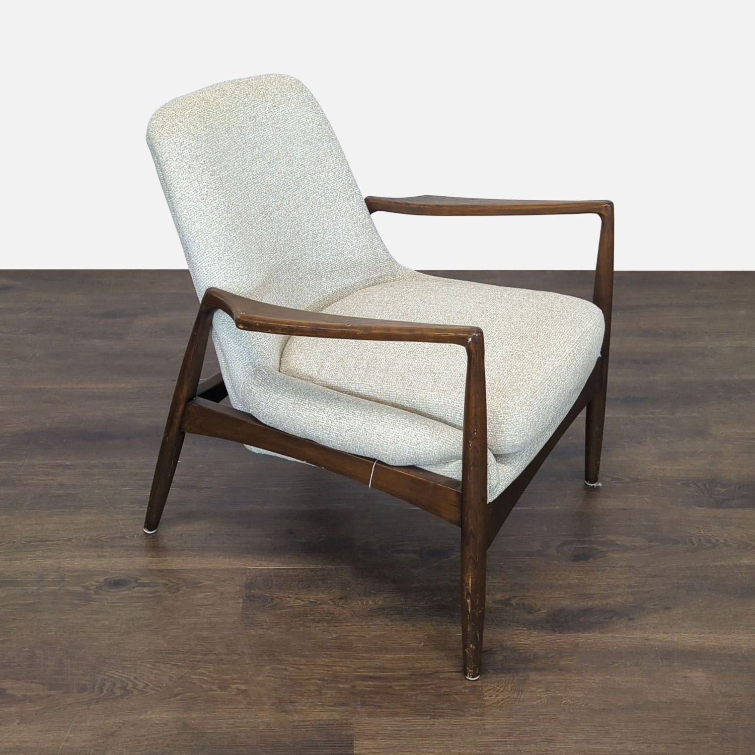 Four Hands Braden Modern Lounge Chair with Wooden  - image-9