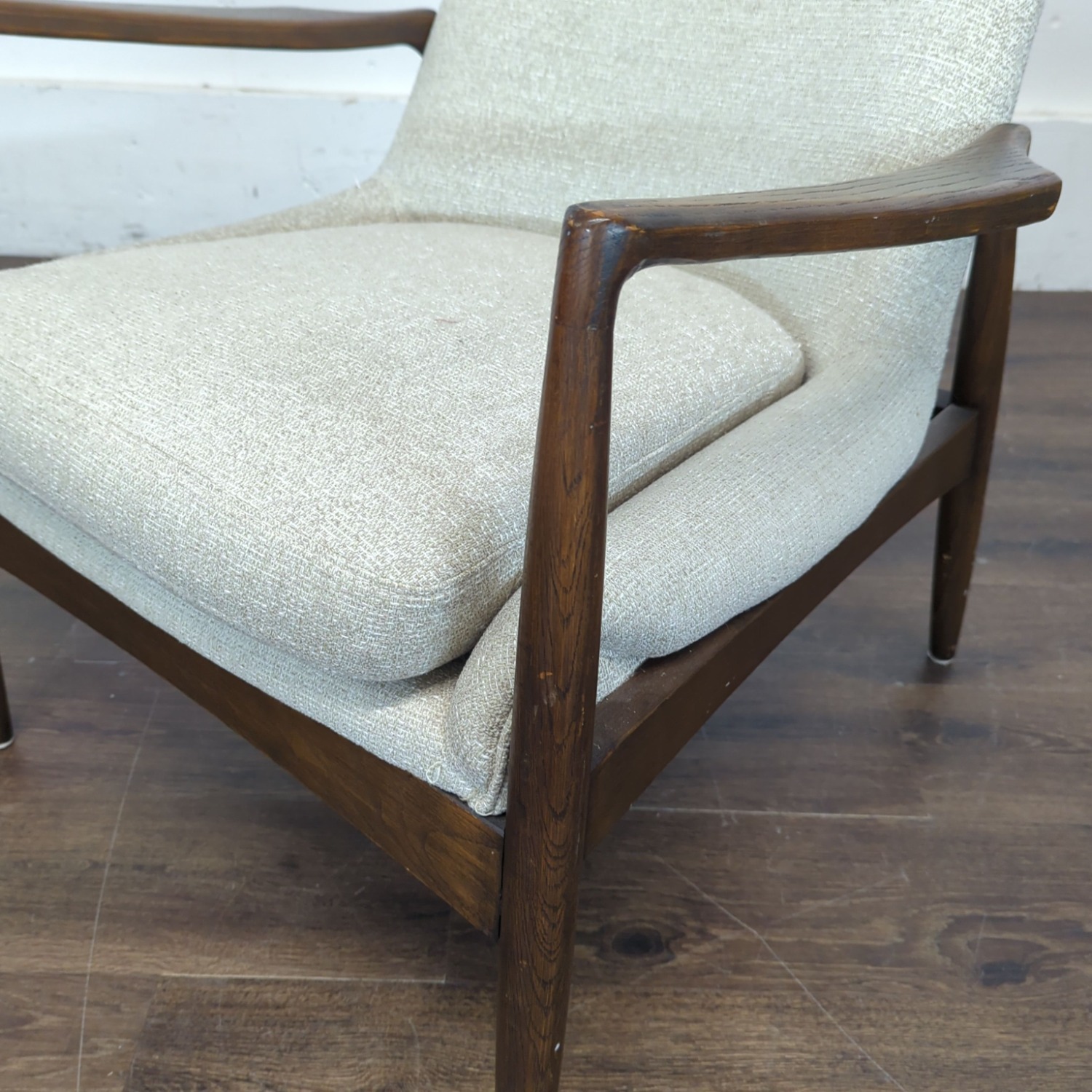 Four Hands Braden Modern Lounge Chair with Wooden  - image-3