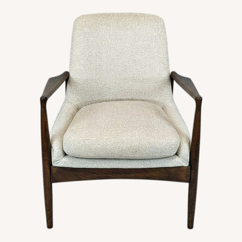 Used Four Hands Braden Modern Lounge Chair with Wooden  for sale on AptDeco