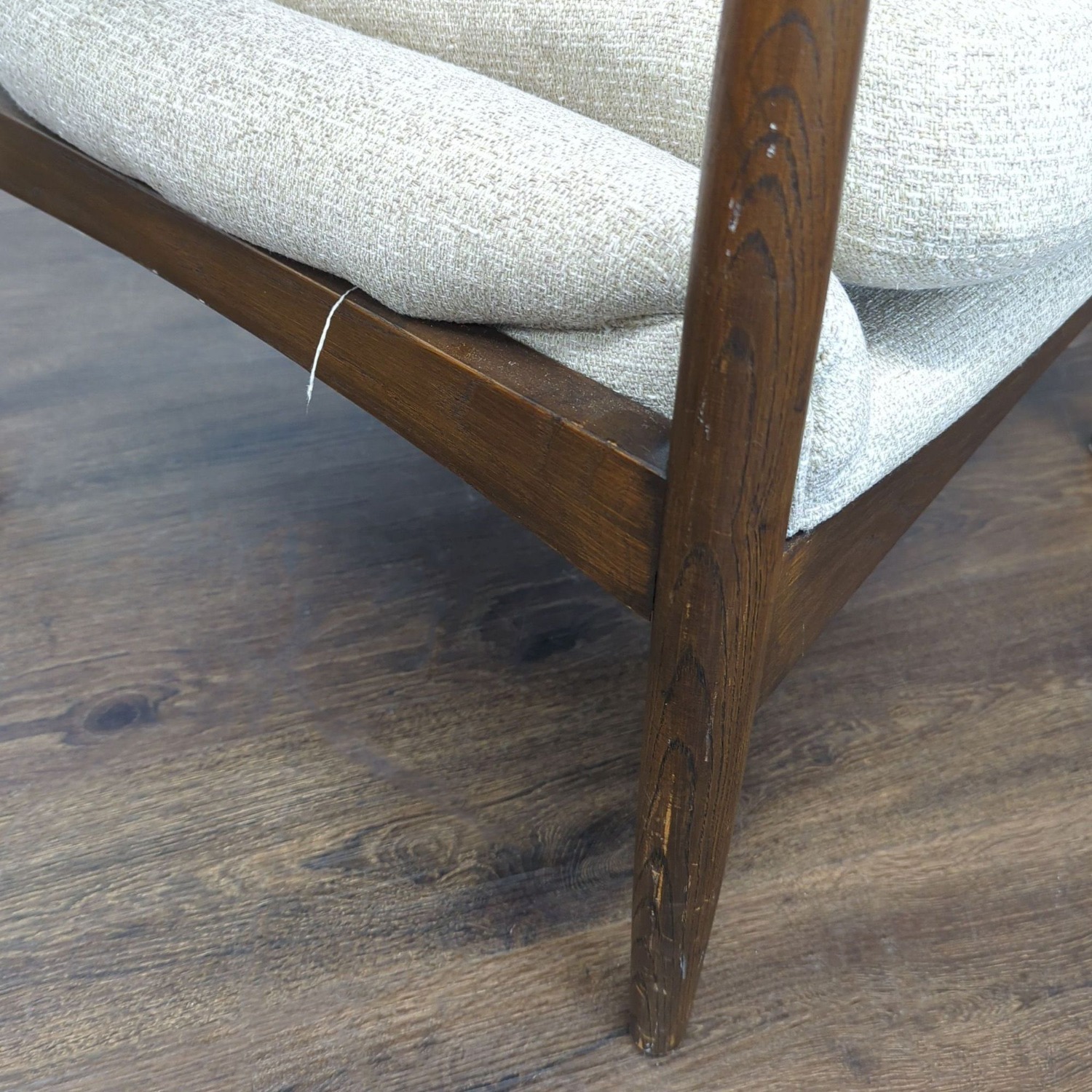Four Hands Braden Modern Lounge Chair with Wooden  - image-6