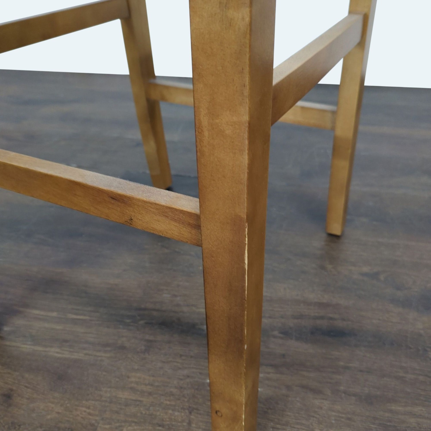 Upholstered Bar Stool Wood Stool - image-3