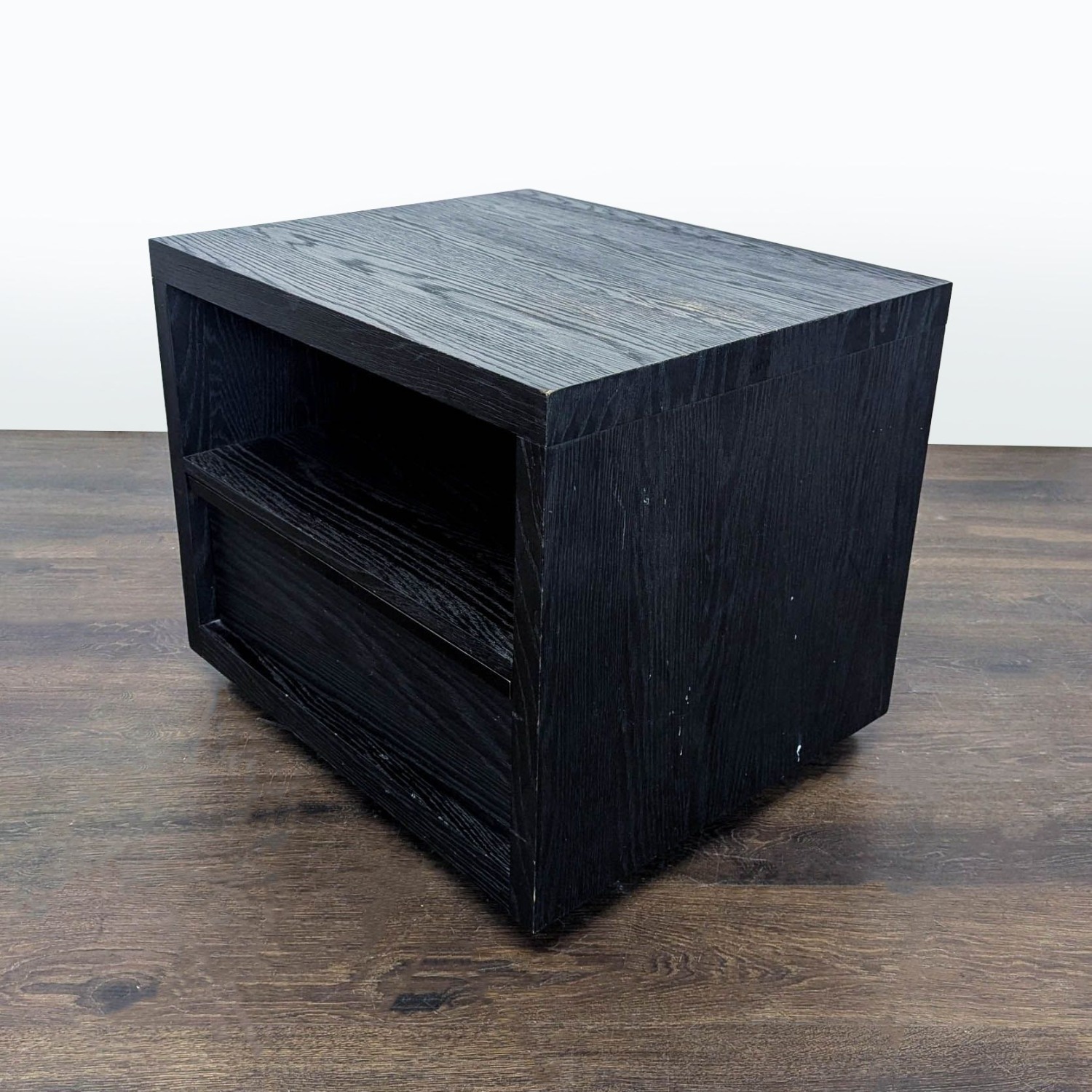Restoration Hardware Bezier Open Nightstand - image-11
