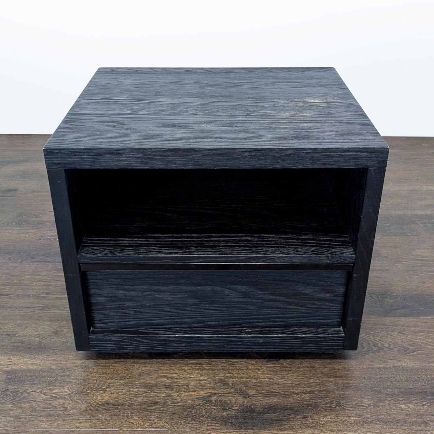 Restoration Hardware Bezier Open Nightstand - image-9