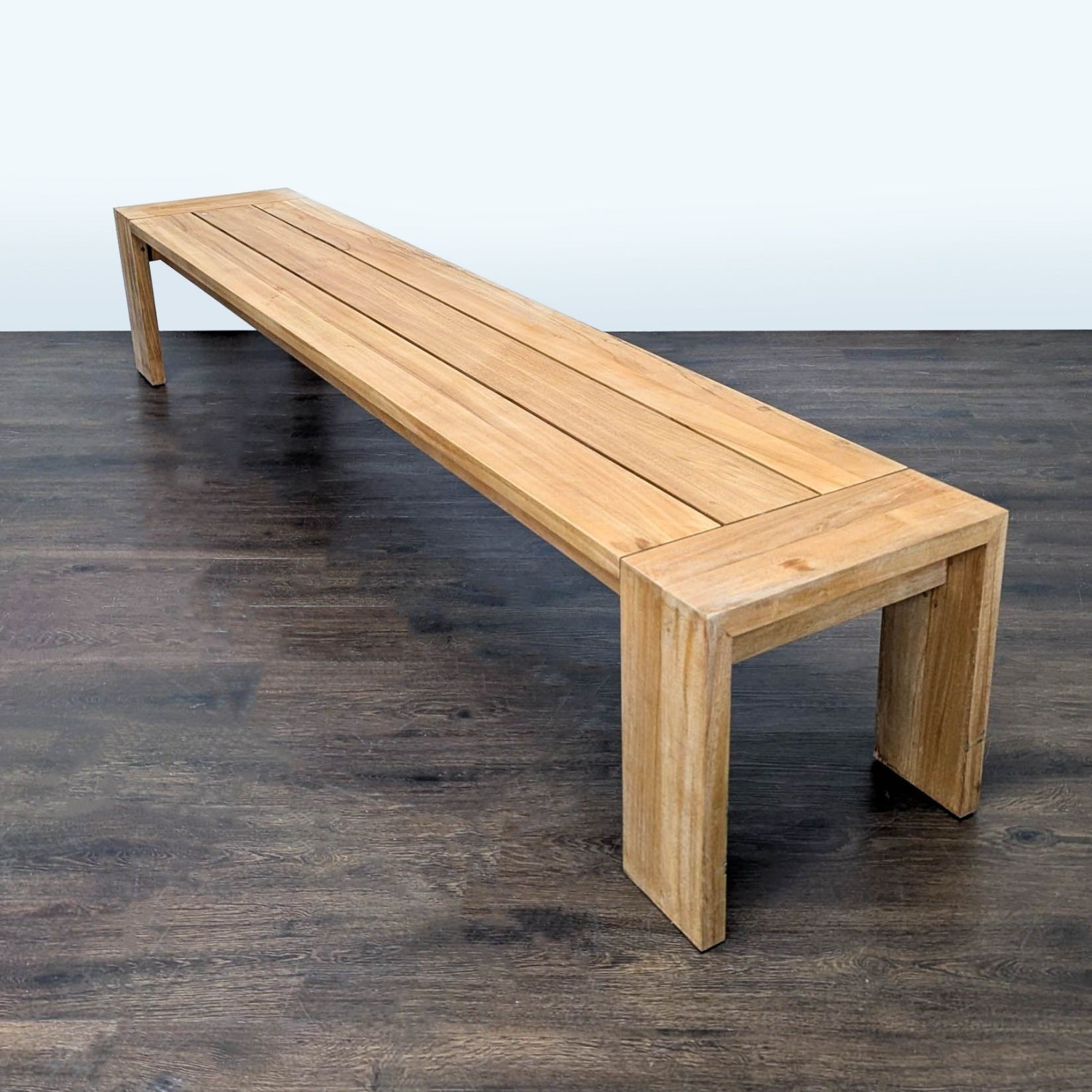 Restoration Hardware Marbella Teak Bench - image-4