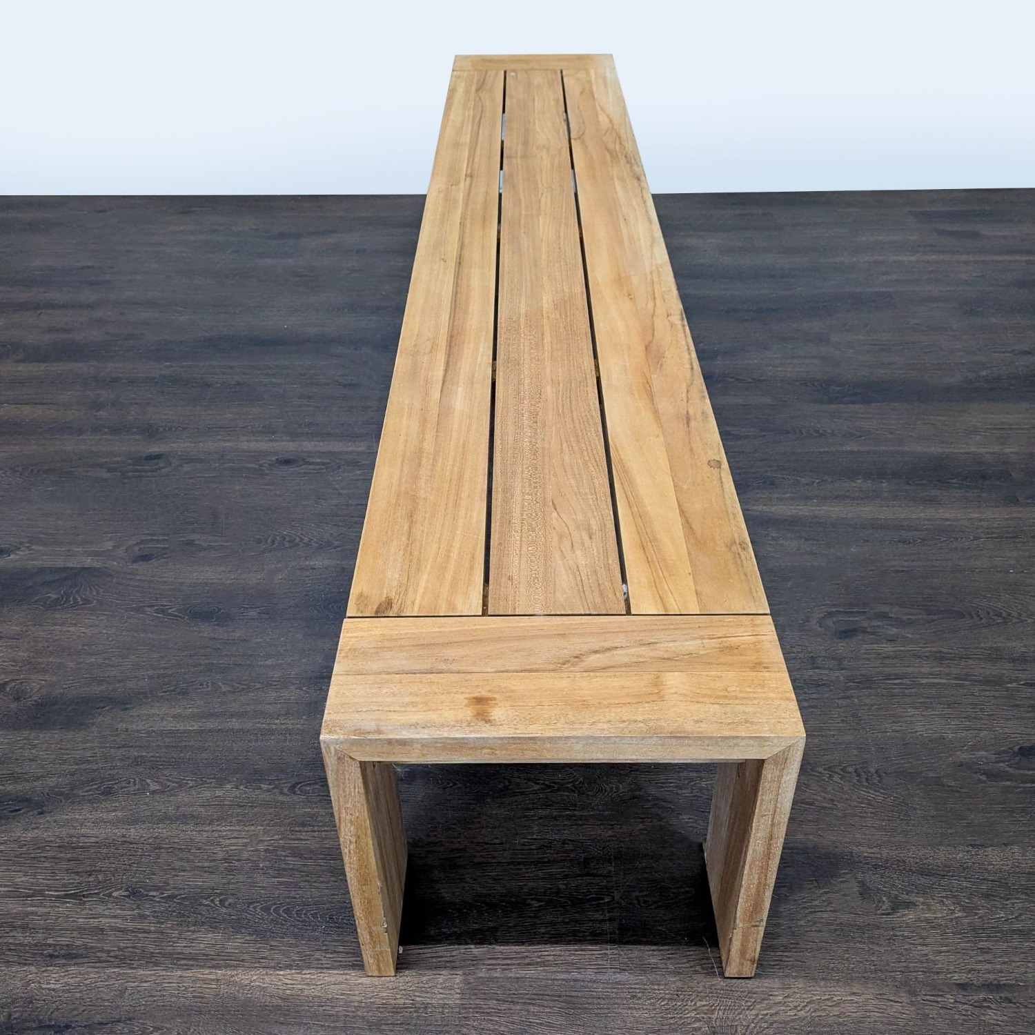 Restoration Hardware Marbella Teak Bench - image-3