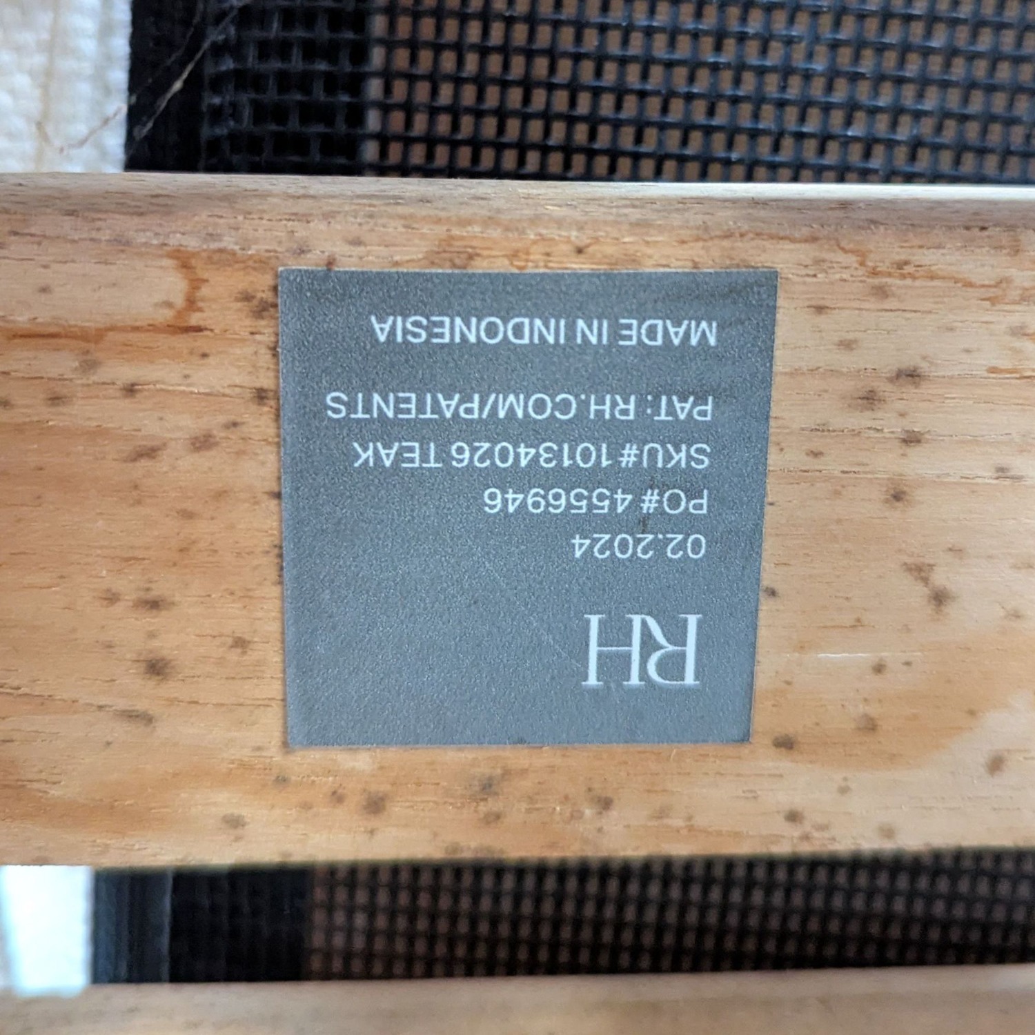Restoration Hardware Matira Teak Armchair  - image-2