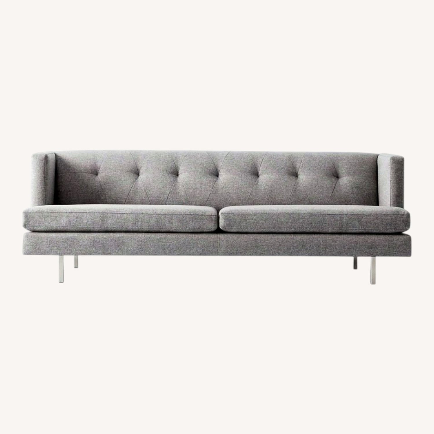 CB2 Avec Light Grey Sofa - image-0