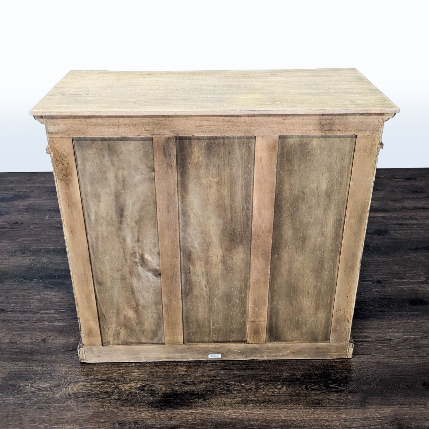 Two Door Cabinet with Molded Designs on Doors	 - image-5