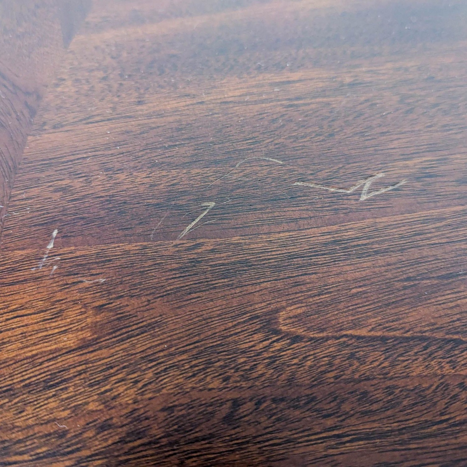 Three Leg Wood End Table with Shelf	 - image-3