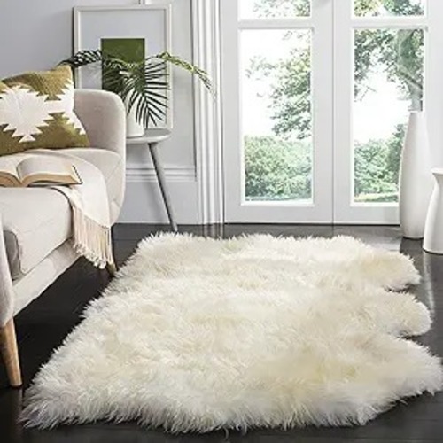 Used Sheepskin Rug 3' x 5' for sale on AptDeco