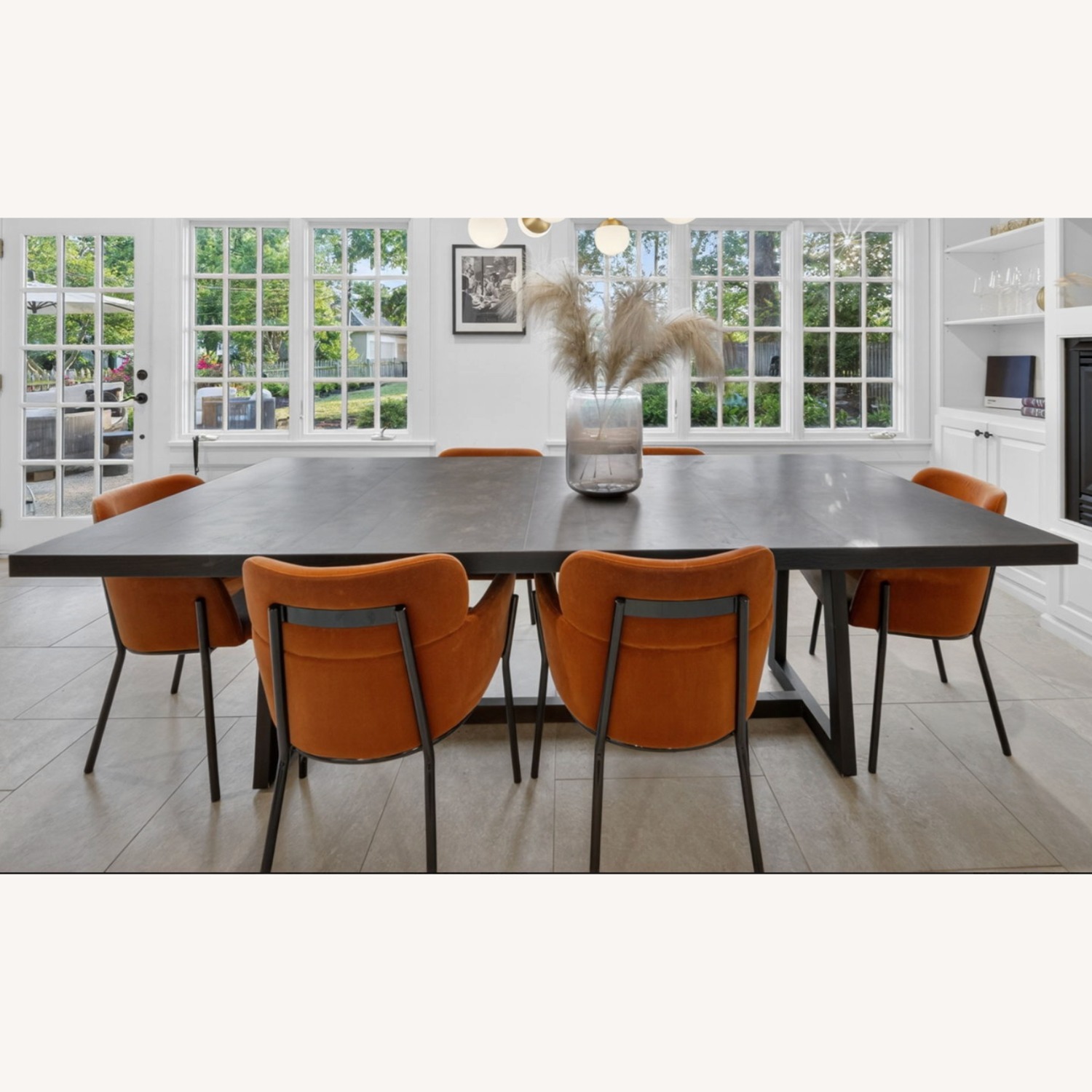 Arhaus Acero Dark Brown Wood Dining Table - image-1