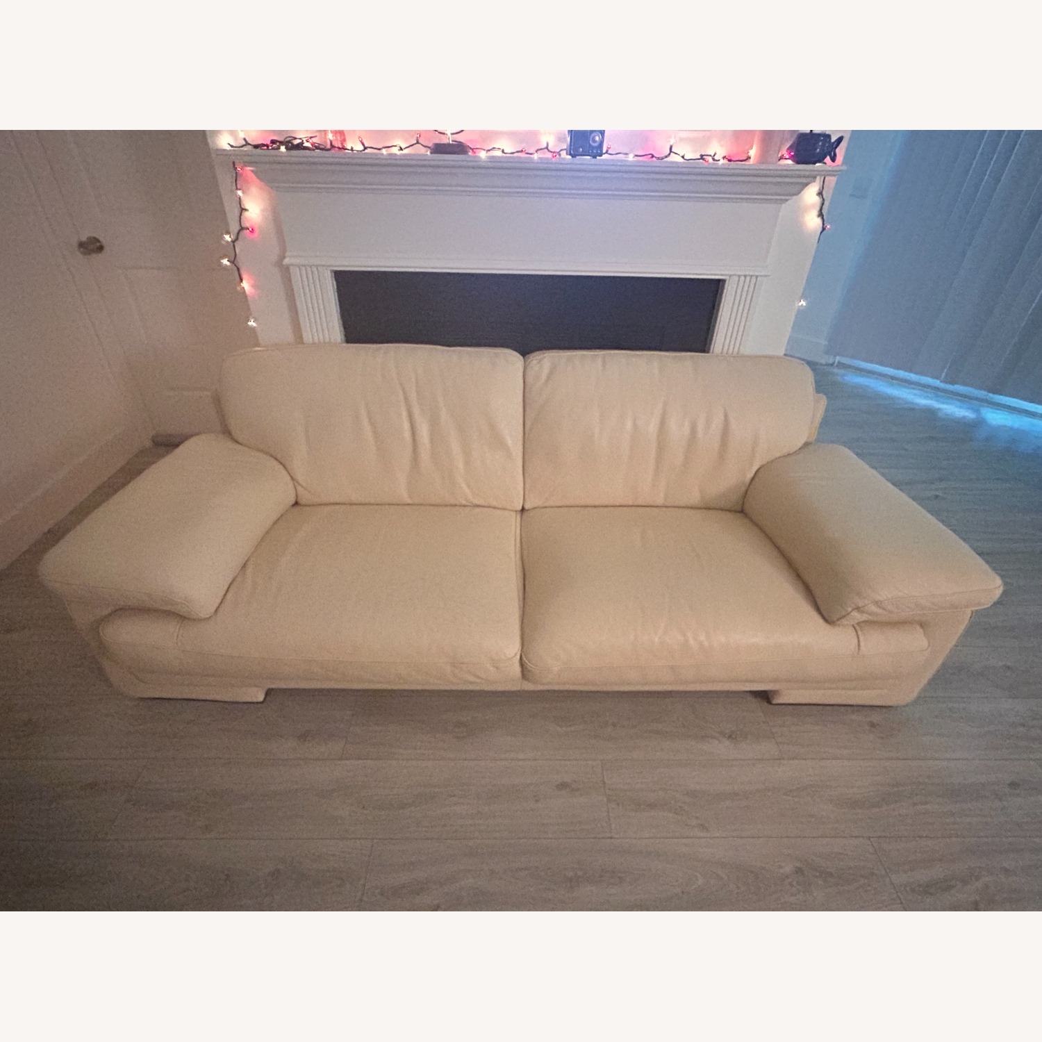 Velora Leather Loveseat - image-5