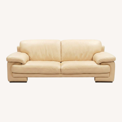 Used Velora Leather Loveseat for sale on AptDeco