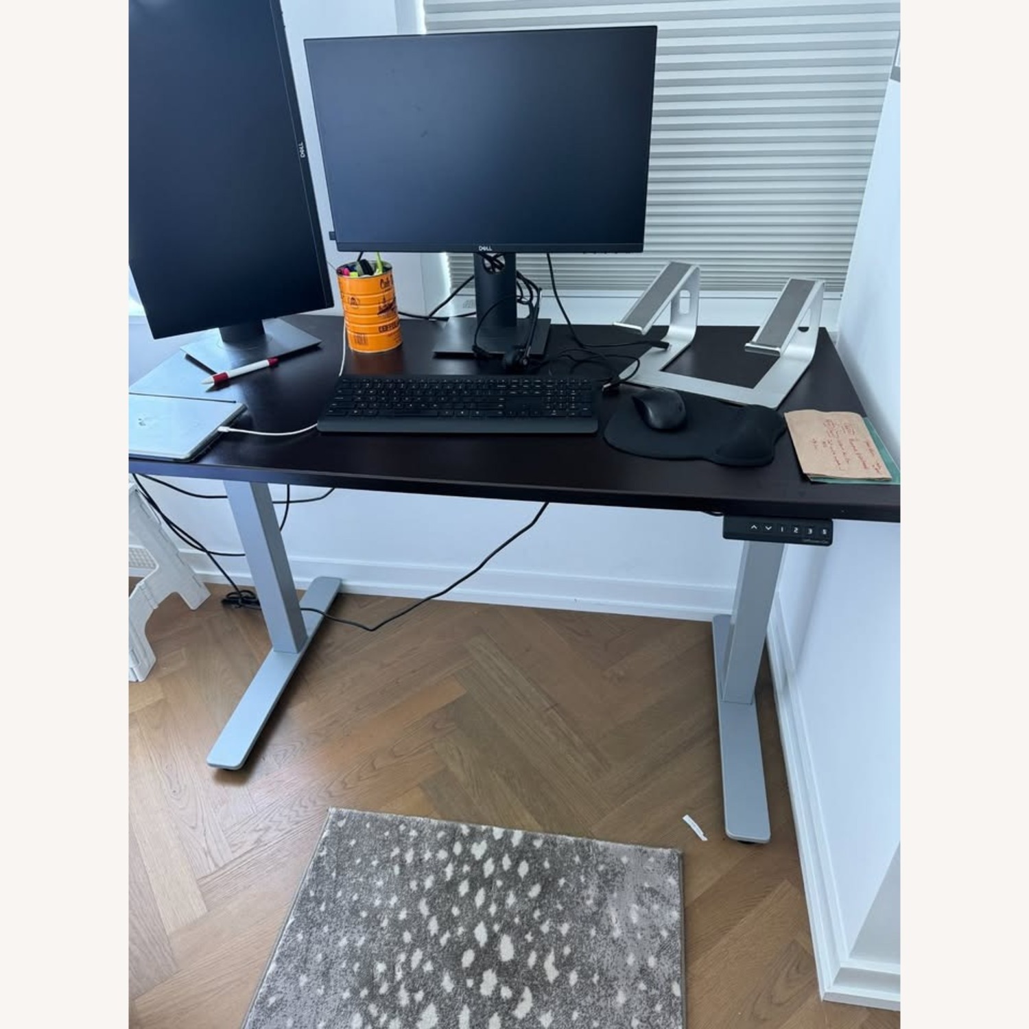 Offices To Go Dark Brown Desk - image-2