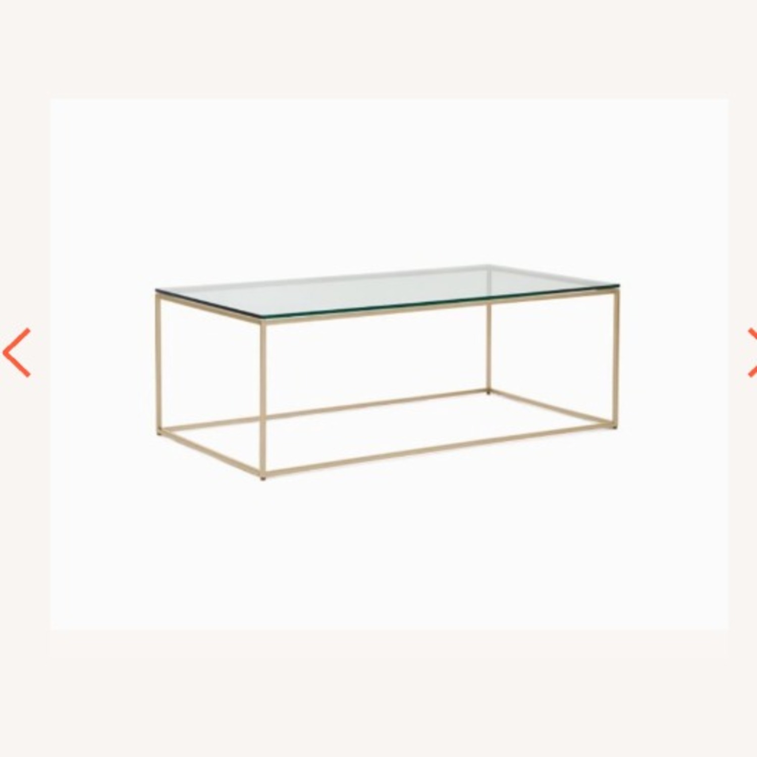 West Elm Streamline Coffee Table - image-2