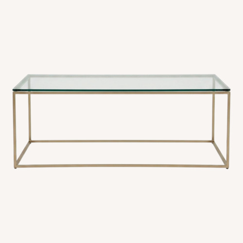 Used West Elm Streamline Coffee Table  for sale on AptDeco