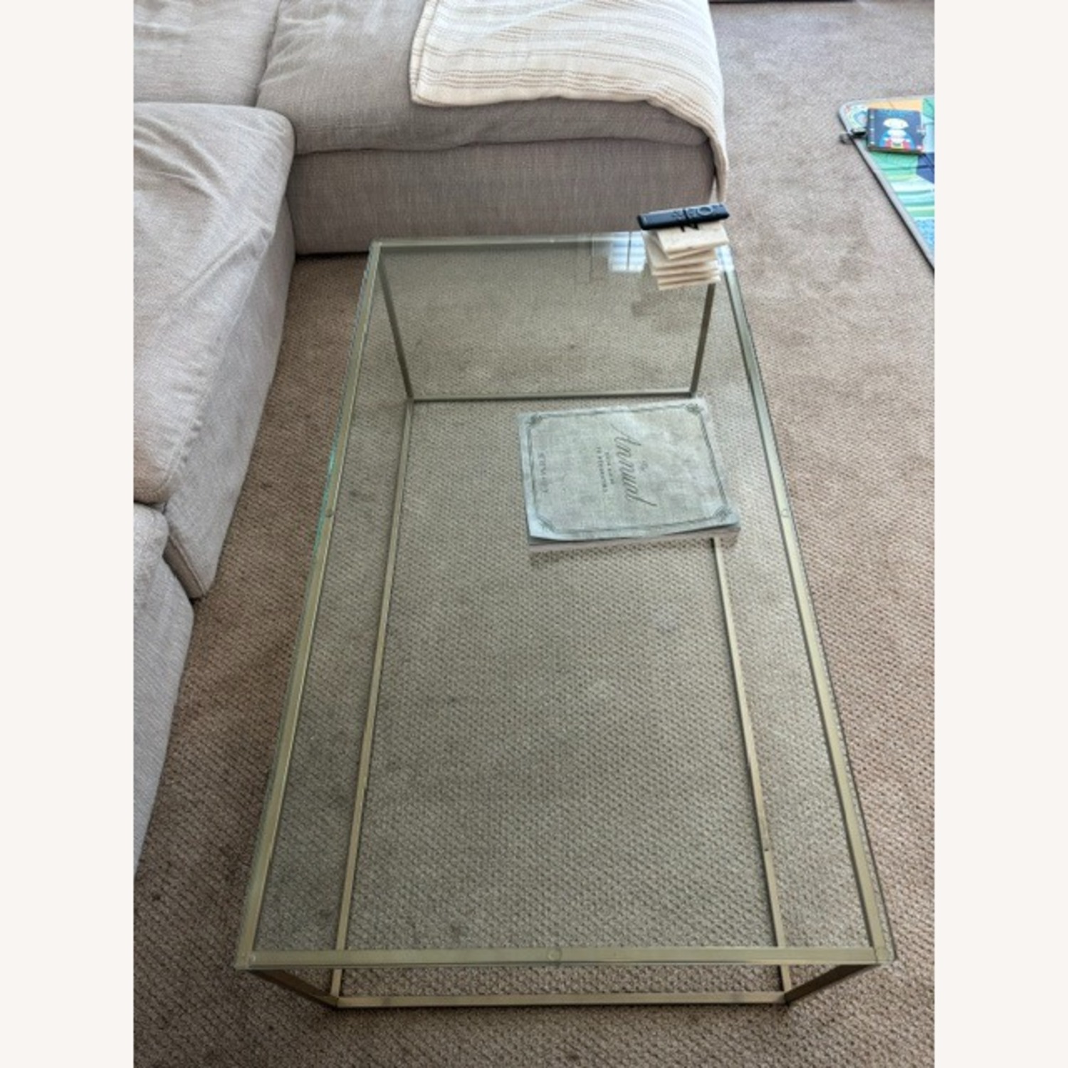 West Elm Streamline Coffee Table - image-1
