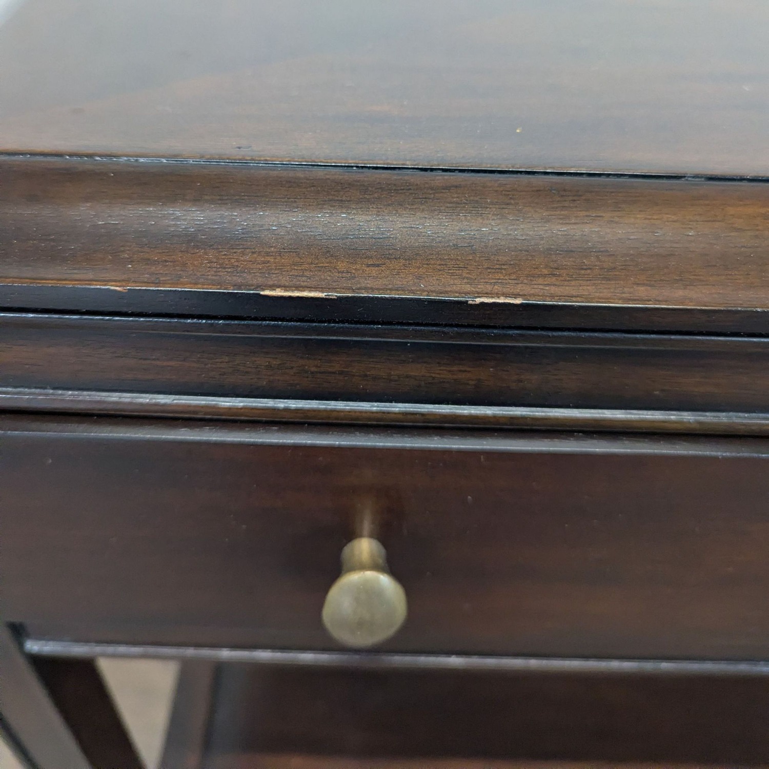 Restoration Hardware Two Drawer Nightstand - image-4