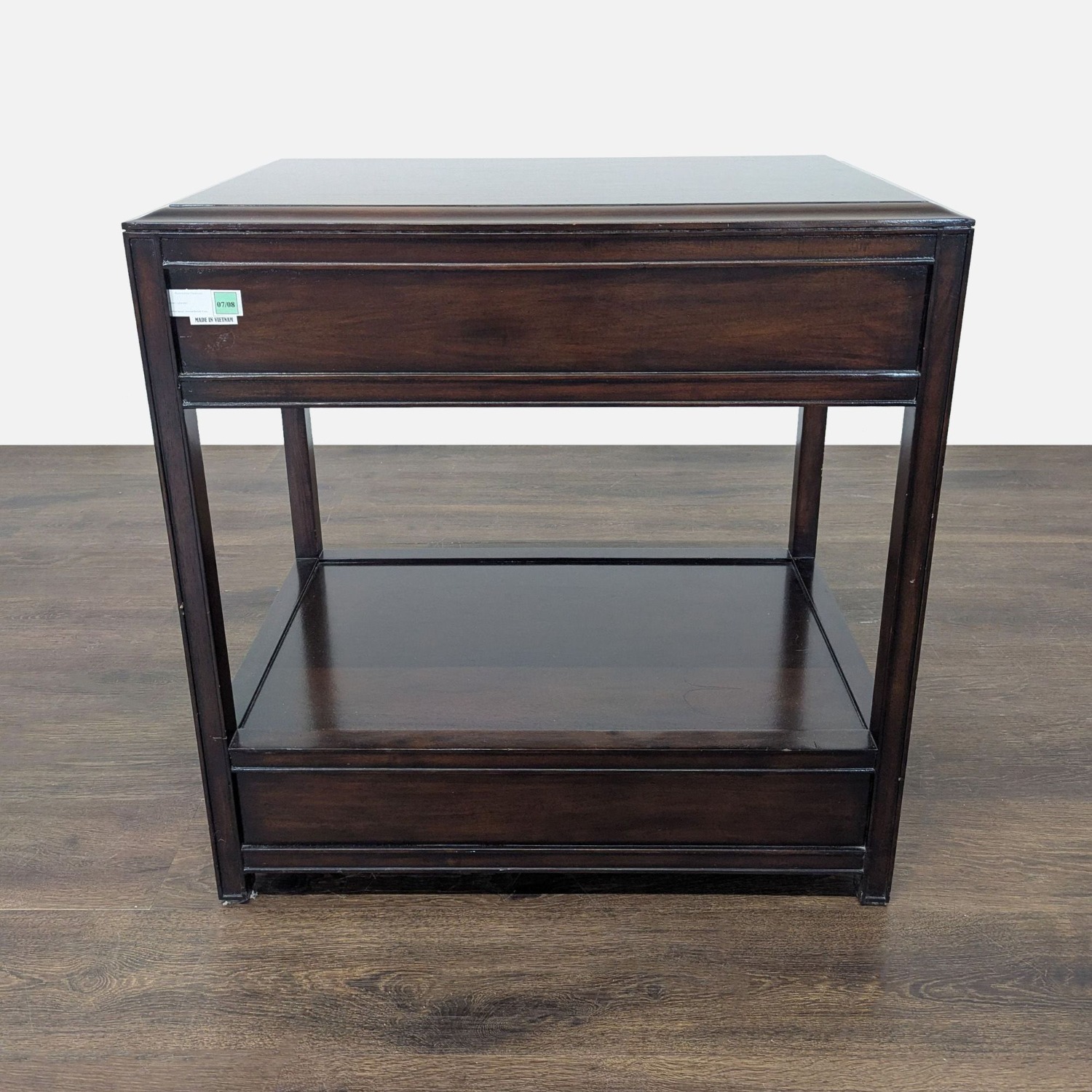 Restoration Hardware Two Drawer Nightstand - image-9