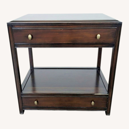 Used Restoration Hardware Two Drawer Nightstand for sale on AptDeco