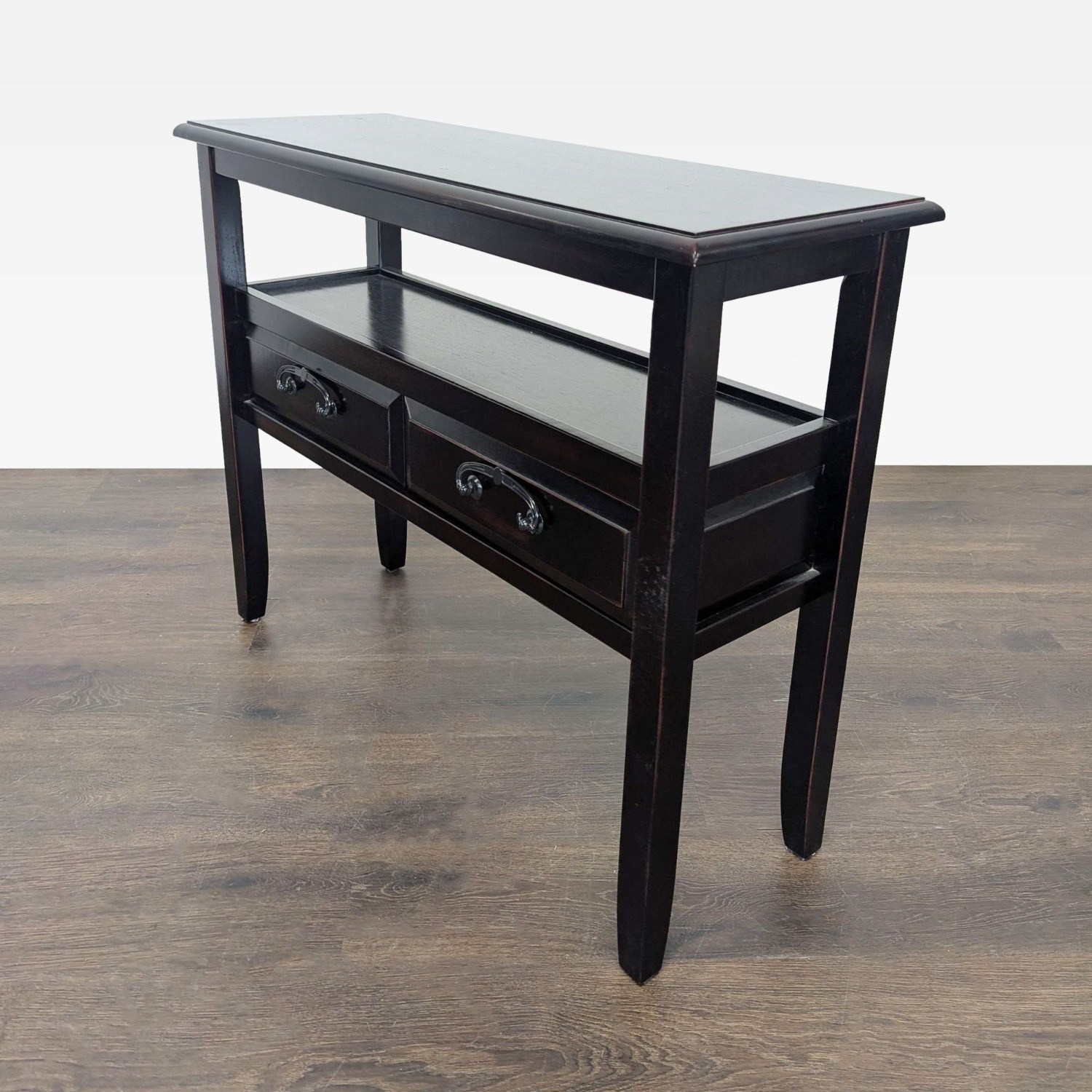 Pier 1 Sofa Table with Two Drawers - image-6