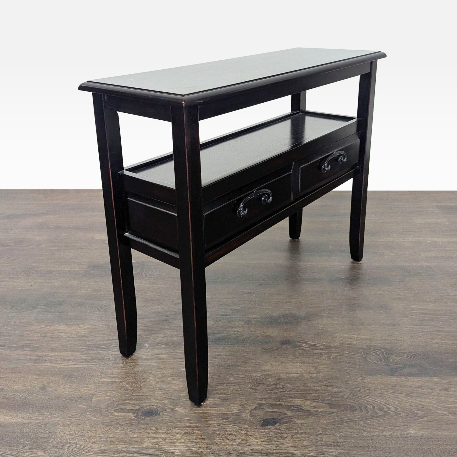 Pier 1 Sofa Table with Two Drawers - image-10