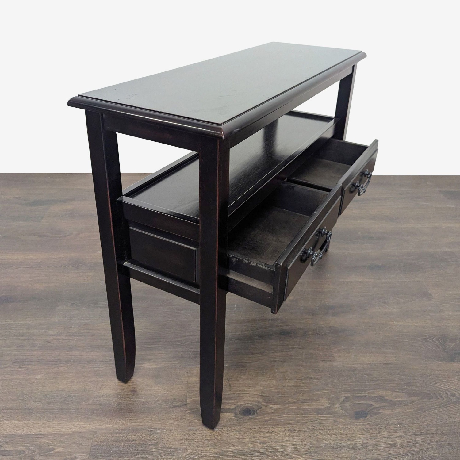 Pier 1 Sofa Table with Two Drawers - image-8
