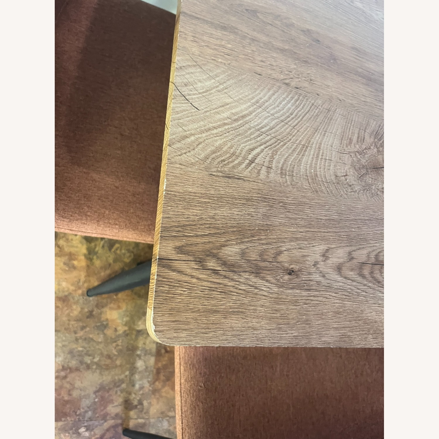 Modern Dining Table + 4 Chairs Set - image-9