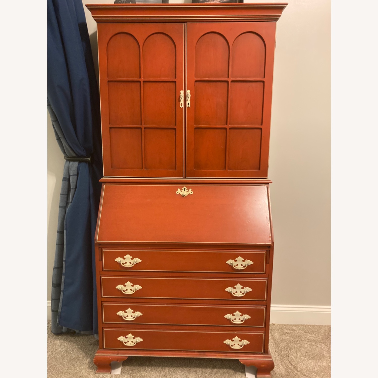 Jasper Cabinet Co. Bicentennial Secretary Desk - image-1