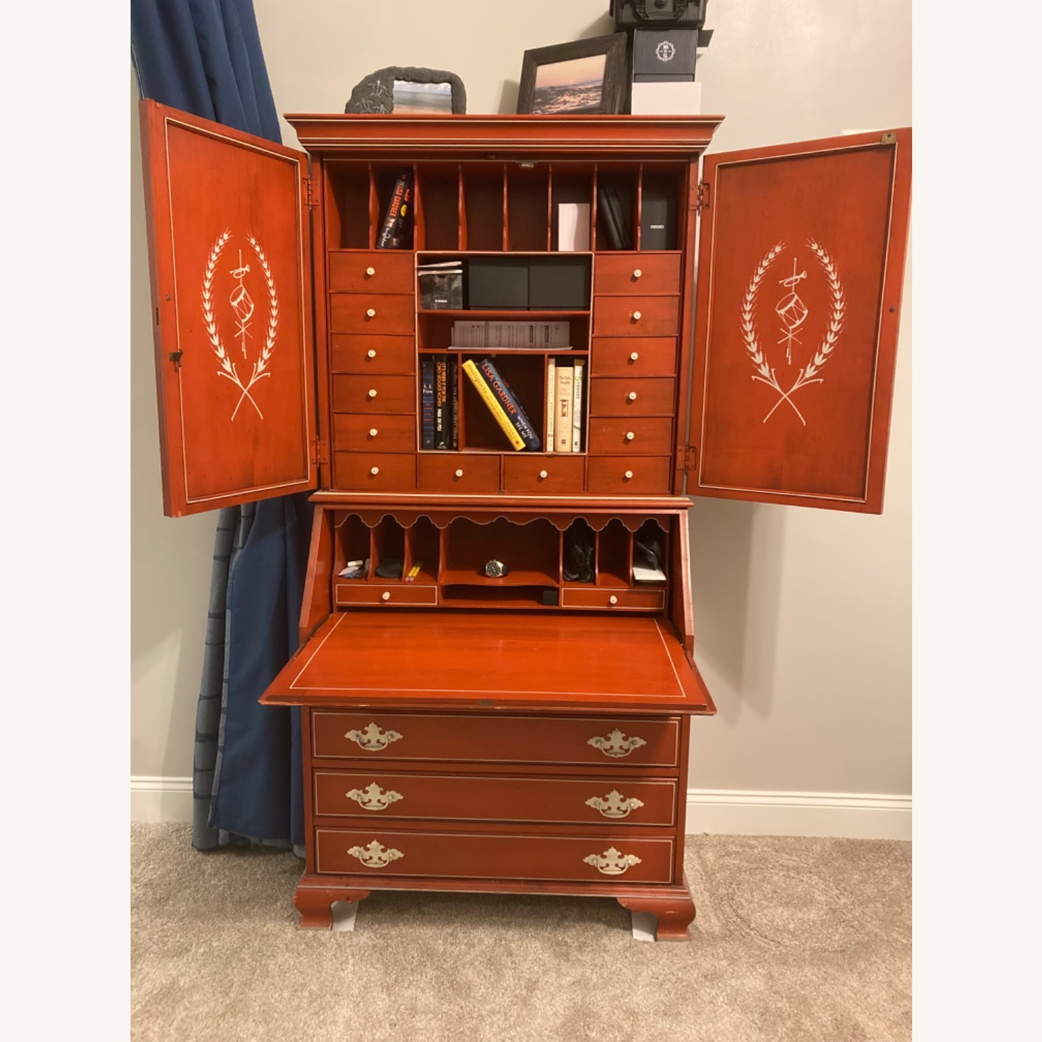 Jasper Cabinet Co. Bicentennial Secretary Desk - image-2