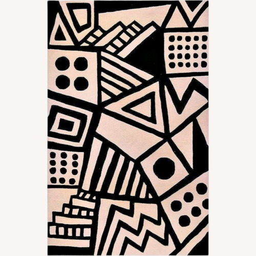 Used Safavieh Fifth Avenue 5'x8' Abstract Geometric Rug for sale on AptDeco