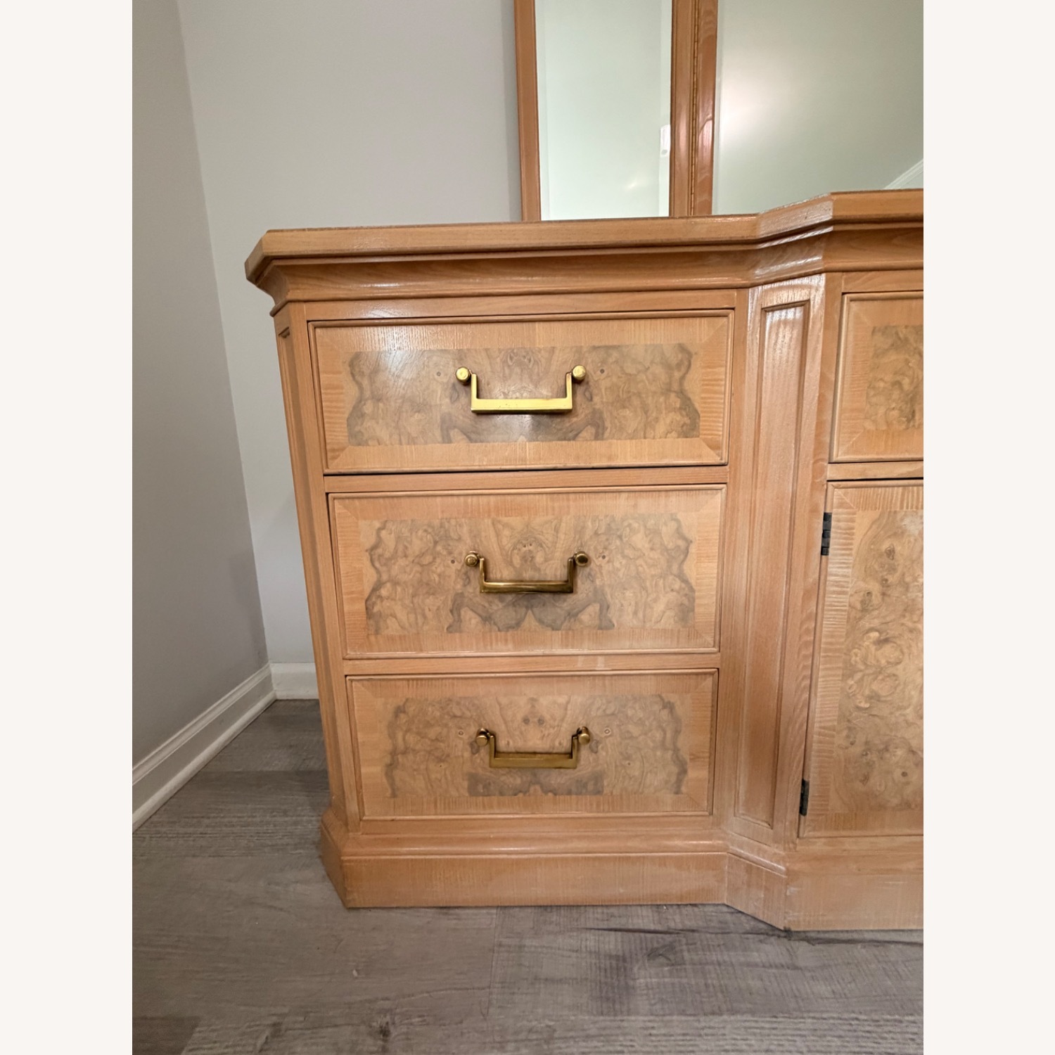 Drexel Heritage Light Brown Wood Dresser - image-16