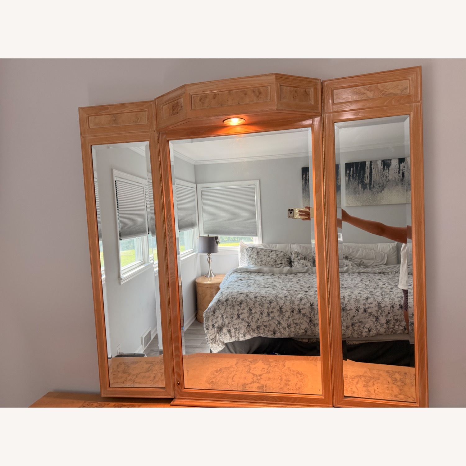 Drexel Heritage Light Brown Wood Dresser - image-18