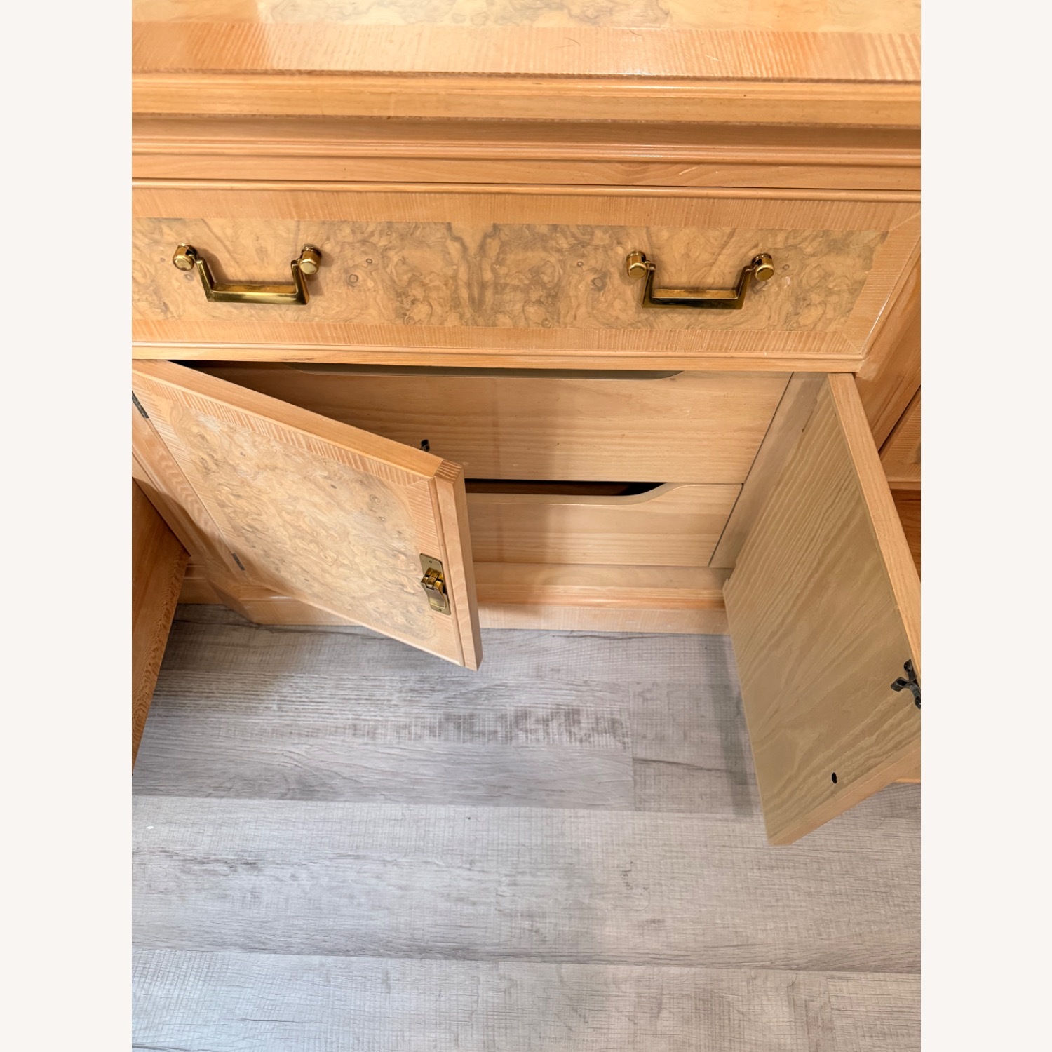 Drexel Heritage Light Brown Wood Dresser - image-7