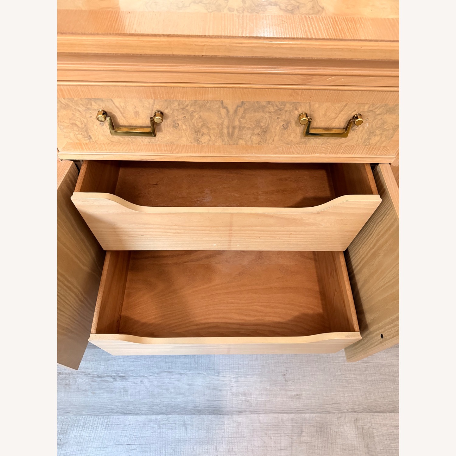 Drexel Heritage Light Brown Wood Dresser - image-6