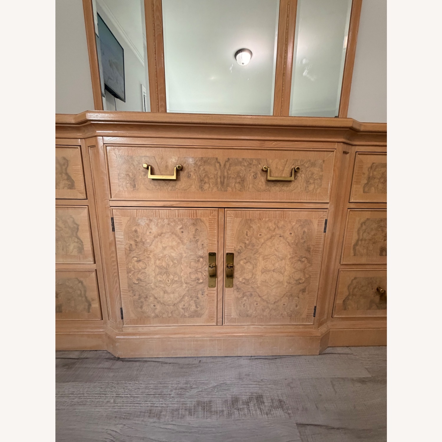 Drexel Heritage Light Brown Wood Dresser - image-15