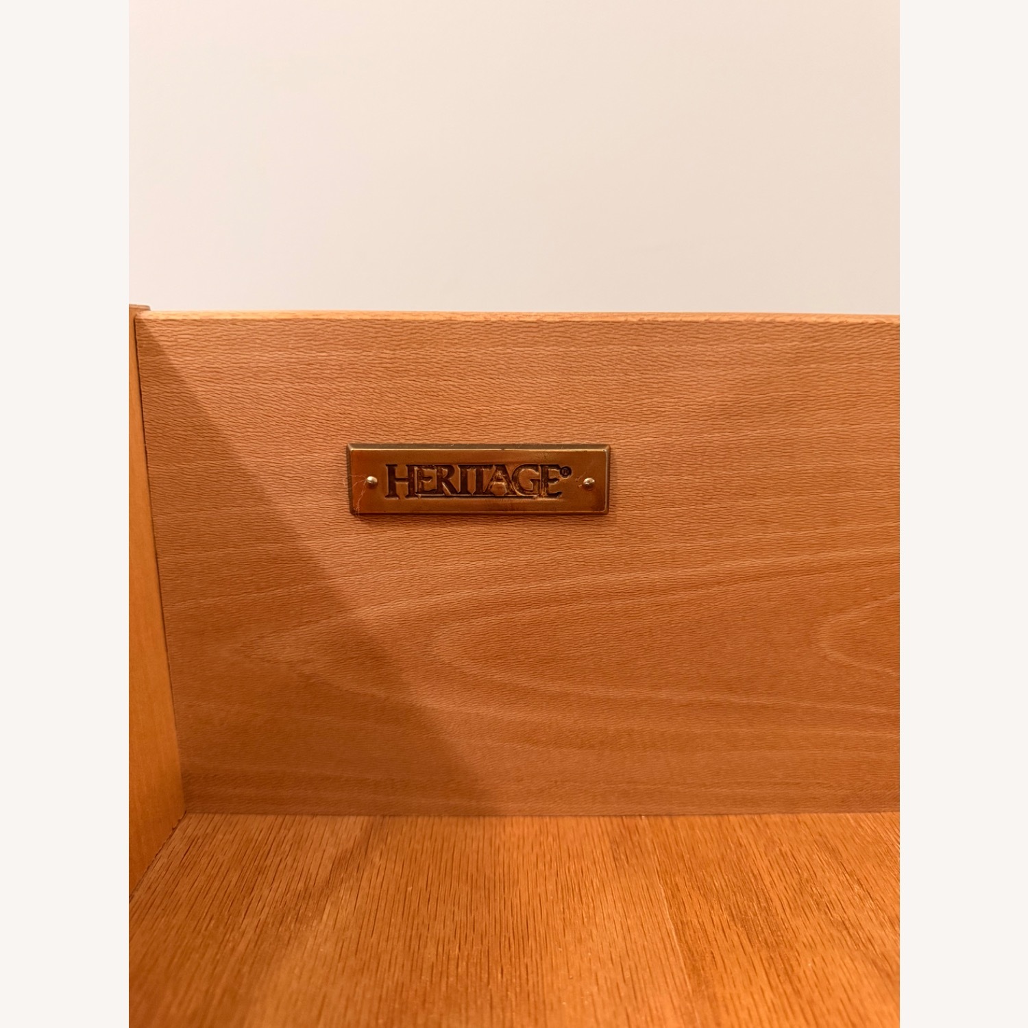 Drexel Heritage Light Brown Wood Dresser - image-3