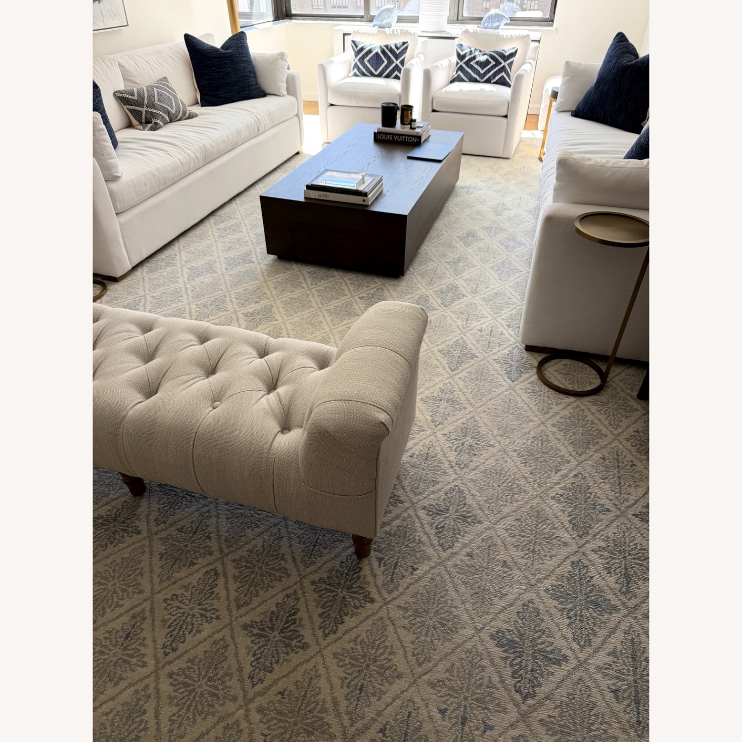 Restoration Hardware Wood Area Rug 12' x 17.5' - image-4
