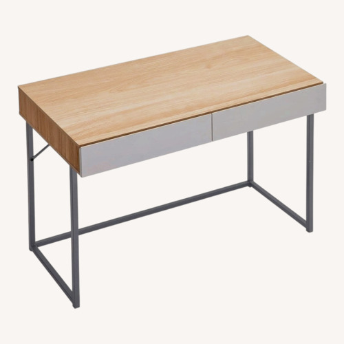 Used IKEA White Wood Desk for sale on AptDeco