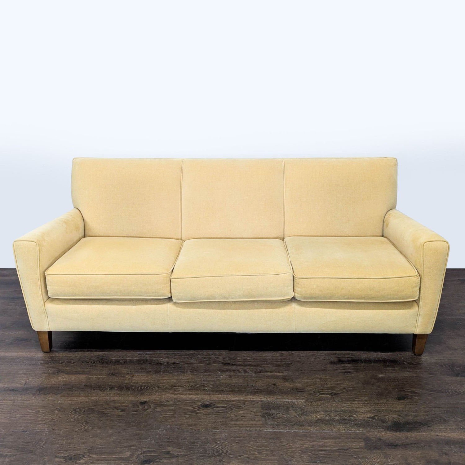 Room & Board 3-Seat Sofa in Light Beige Fabric - image-5