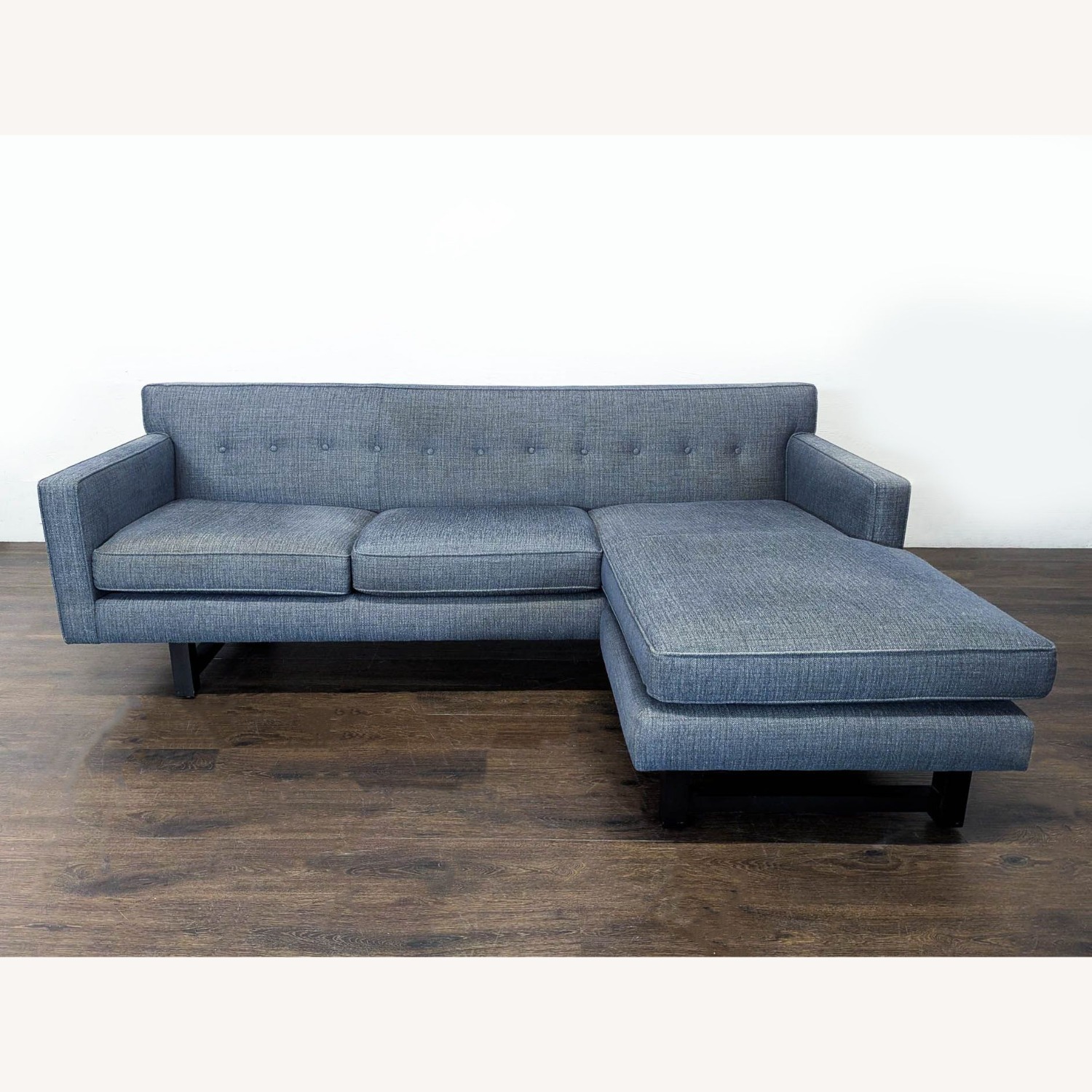 Room & Board Andre Sectional in Grey Fabric - image-5