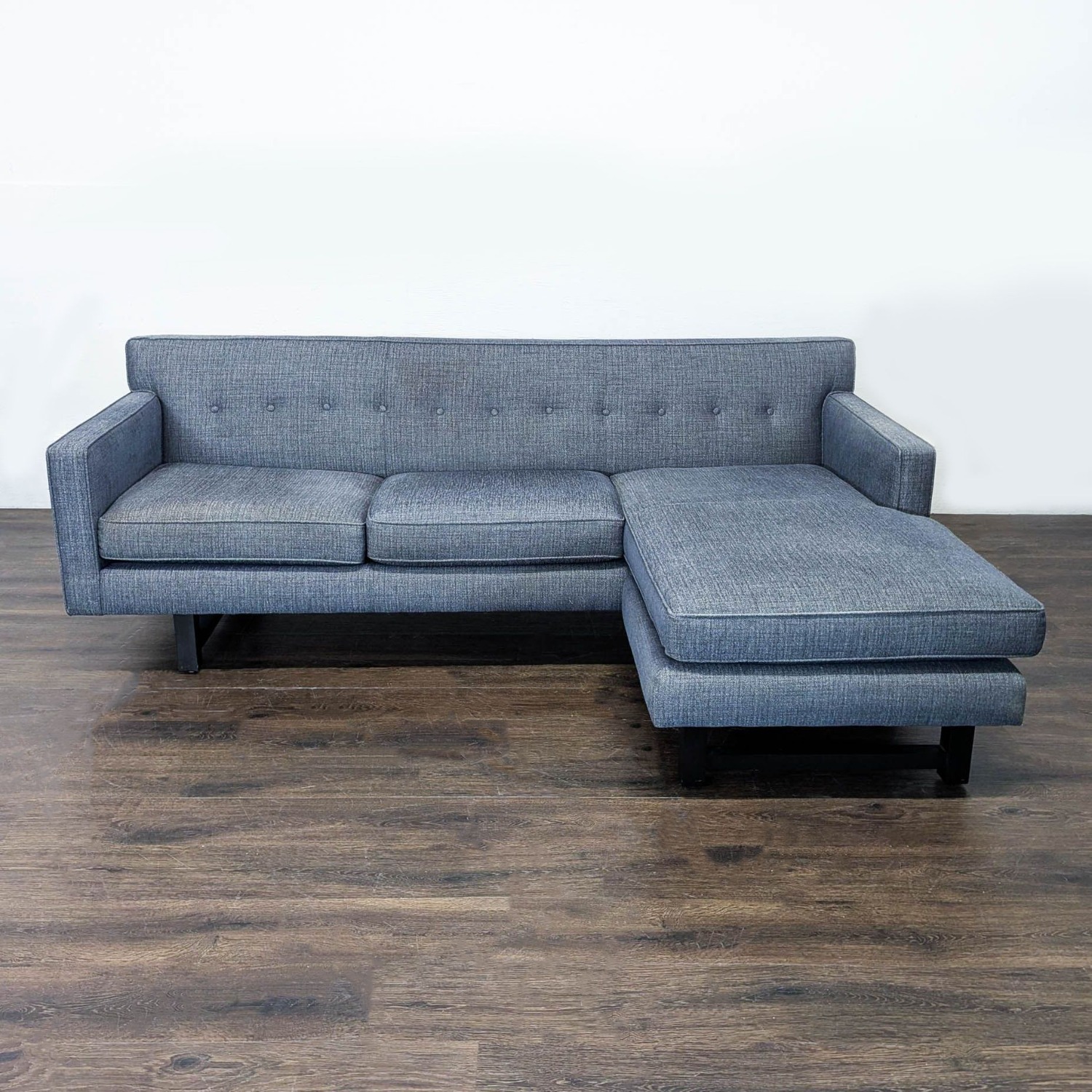 Room & Board Andre Sectional in Grey Fabric - image-6