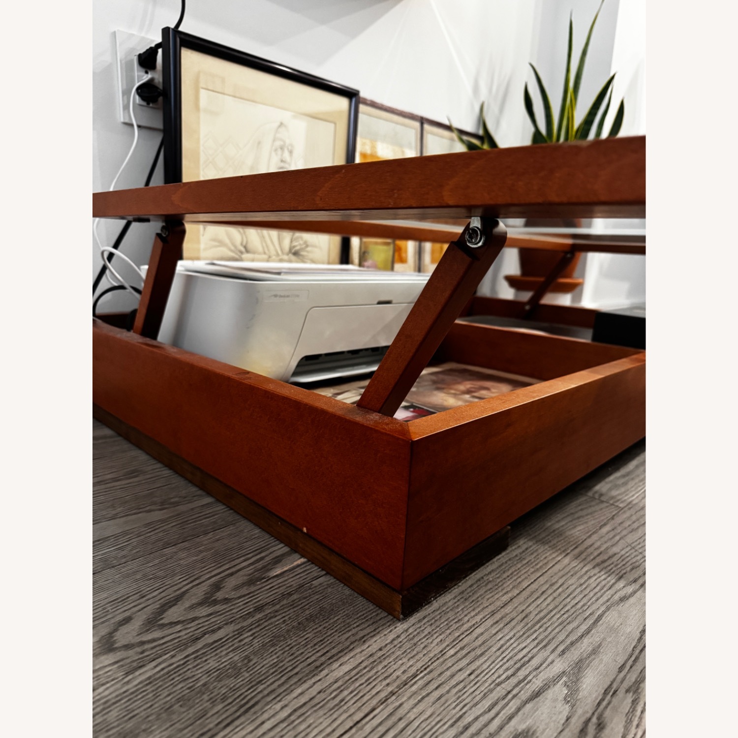 Vintage/Antique Finds Glass Coffee Table - image-2
