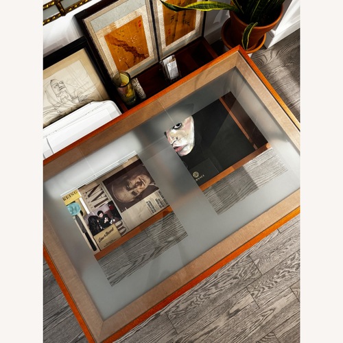 Used Vintage/Antique Finds Glass Coffee Table for sale on AptDeco